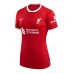 Liverpool Virgil van Dijk #4 Voetbalkleding Thuisshirt Dames 2023-24 Korte Mouwen